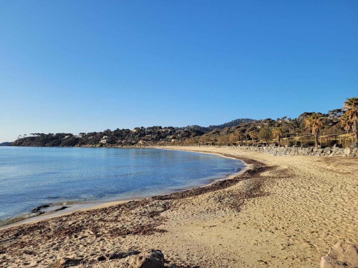 Appartement Paisible Avec Vue Panoramique Mer Et Acces Direct Plage Bormes-les-Mimosas Exterior foto
