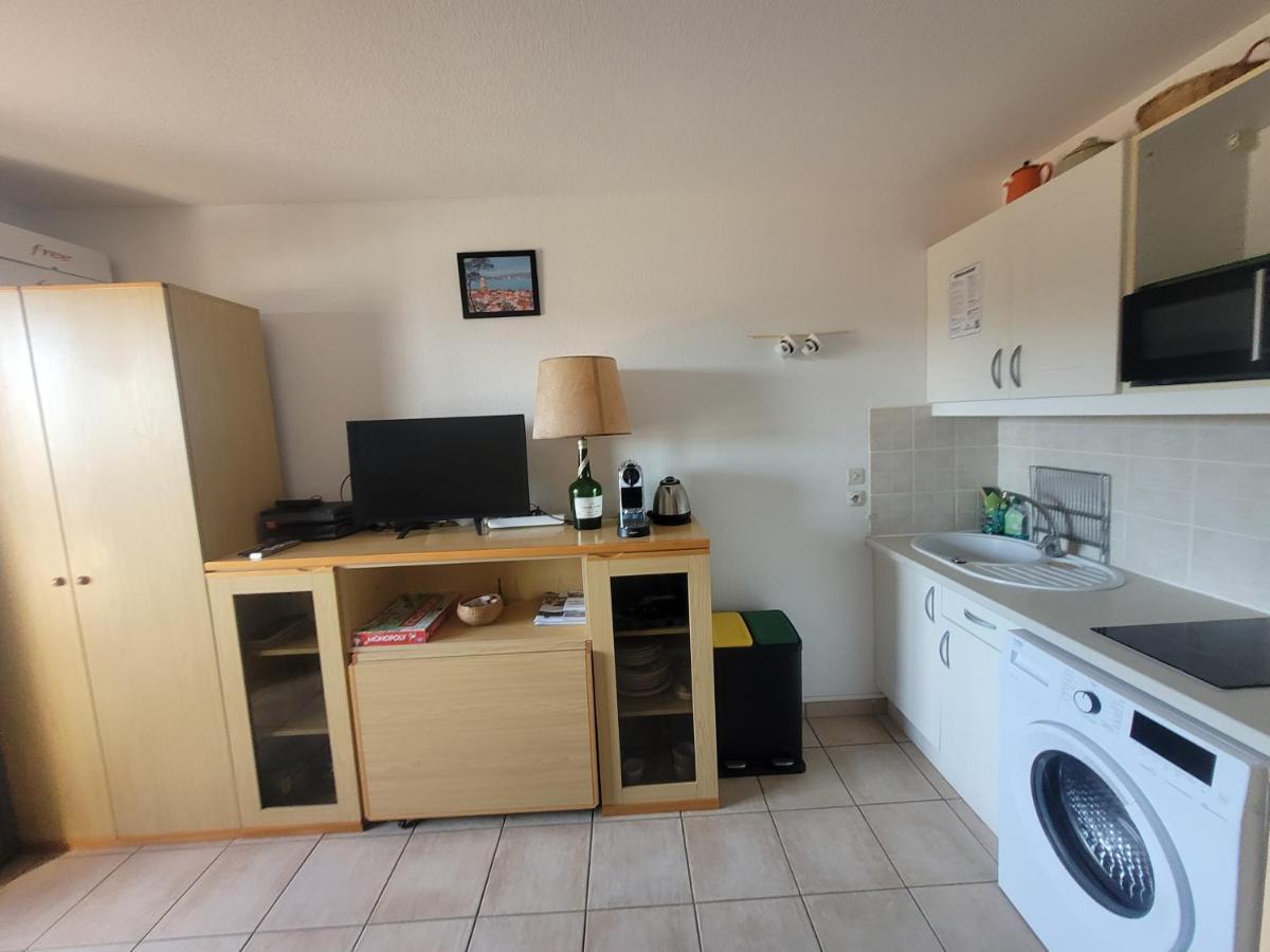 Appartement Paisible Avec Vue Panoramique Mer Et Acces Direct Plage Bormes-les-Mimosas Exterior foto
